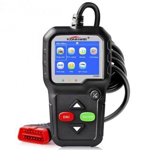 Konnwei KW680 &mdash; мультимарочний OBD2 автосканер для діагностики авто 00187 фото