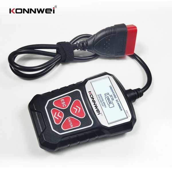 Діагностичний автосканер Konnwei kw310 для читання та видалення кодів помилок двигуна 00186 фото