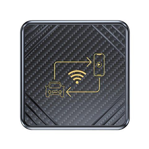 Адаптер CarlinKit Carbon Pro для бездротового Apple CarPlay / Android Auto з підтримкою iOS та Android 00280 фото