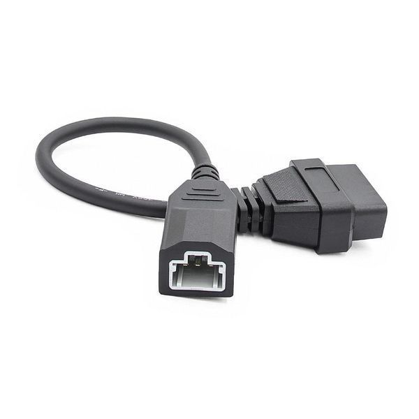 Переходник OBD2 Honda 3pin для подключения диагностики к авто Honda (3pin - 16pin) 00108 фото