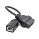 Переходник OBD2 Honda 3pin для подключения диагностики к авто Honda (3pin - 16pin) 00108 фото 1