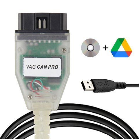 Автосканер VAG CAN PRO VCP 5.5.1 (CAN BUS, UDS, K-line) версія 5.5.1 без USB ключа 00076 фото