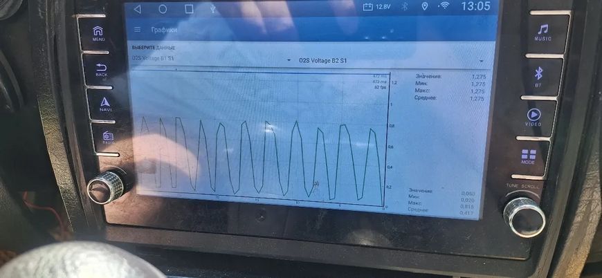 Універсальний OBD2 автосканер ELM327 версія 1.5 bluetooth 2 плати чіп PIC18F25K80 в синьому міні корпусі 00001 фото