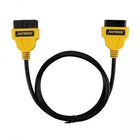 Кабель удлинитель OBD2 AUTOOL 1.5м для подключения адаптеров LAUNCH, GOLO, EasyDiag, ELM327 00177 фото