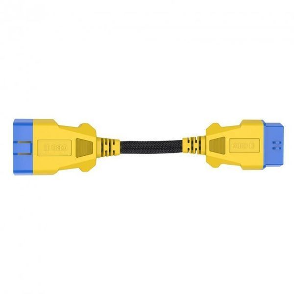 AUTOOL 20CM Автомобільний OBD2 кабель, посилений нейлоновий подовжувач 00167 фото