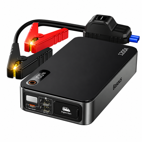 Пуско-зарядное устройство Baseus Super Energy Pro+ 1200A Jump Starter Power Bank 00366 фото