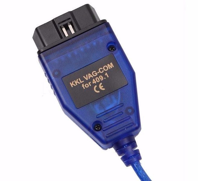 VAG COM 409.1 KKL OBD2 USB сканер діагностики авто чіп FTDI 00047 фото