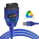 Сканер USB KKL K-Line адаптер VAG-COM 409.1 FTDI чип 00047 фото