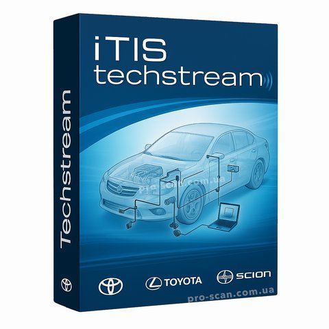 ПО Teachstream для сканера Toyota mini vci 00346 фото