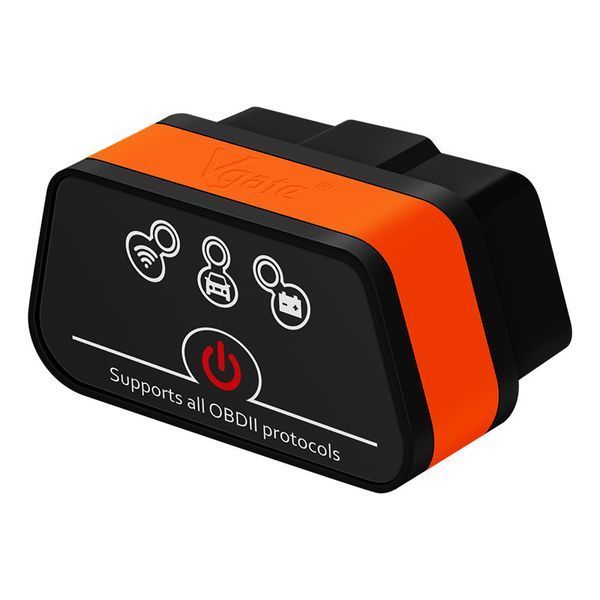 Cканер для авто Vgate Icar 2 WI-FI (IOS, ANDROID) с кнопкой питания 00020 фото