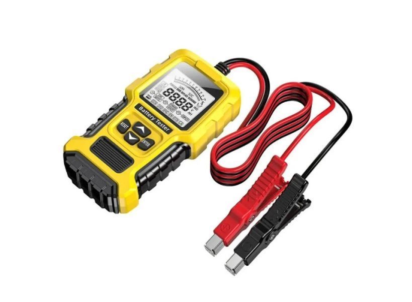 Тестер акумуляторних батарей Foxsur FBT-300 12V / 24V 00246 фото