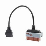 Переходник OBD 2 - PSA 30 pin кабель для диагностики автомобилей Пежо и Ситроен, Peugeot Citroen 00122 фото